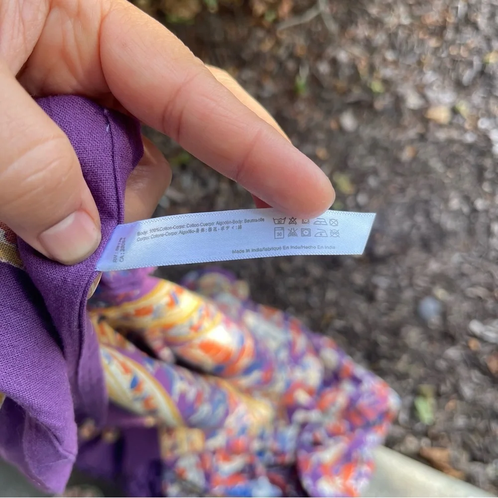 Woodlands Fairy Urban Outfitters Siya Purple Fringe bohemian tapestry NWOT rare!